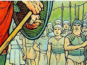 圣经大卫图片,圣经中的英勇战士与虔诚君王